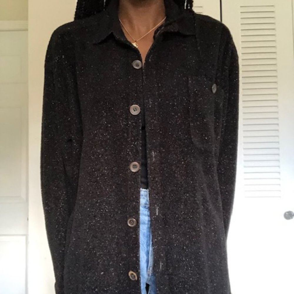 True Grit Speckled Button Down Shirt (Fireside Shirt)